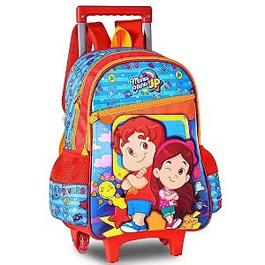 Mochila Escolar de Carrinho Clio Maria Clara e JP JP3318K