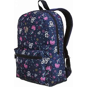 Mochila Escolar DMW Capricho Liberty Blue - Ref.11876