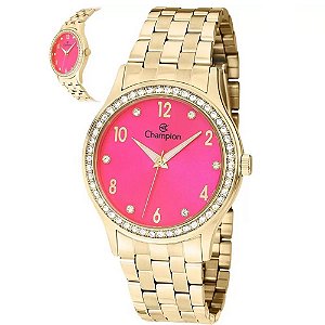 Relógio Feminino Champion Analógico CN28982L - Dourado