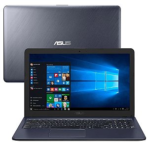 Notebook Asus Celeron N3350 4GB 500GB 15,6" X543N - Cinza