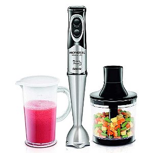 Mixer Power Premium Mondial M-07 220V - Preto/Inox