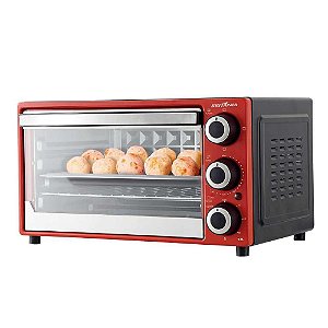 Forno Elétrico Britânia 22l Bfe22v Vermelho - 127v