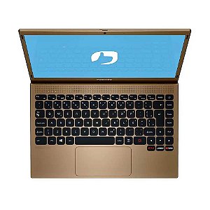 Notebook Positivo Motion Q464C 64gb 4Gb RAM Win10 - Dourado