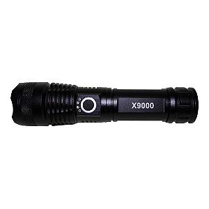 Lanterna Tática X9000 - Preto