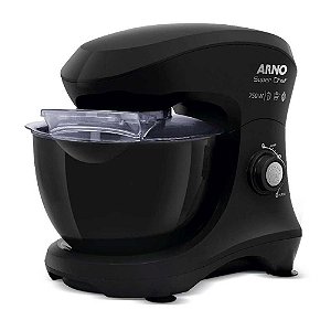 Batedeira Planetária Arno Super Chef KM01 127V - Preto