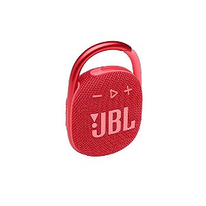 Caixa de Som JBL Clip4 Bluetooth Portátil - Vermelho