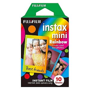 Filme Instax Mini Rainbow - 10 Fotos