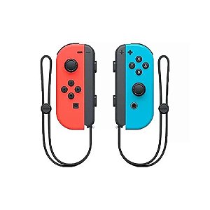 Joy-Con Nintendo Switch (L)/(R) Vermelho Neon / Azul Neon