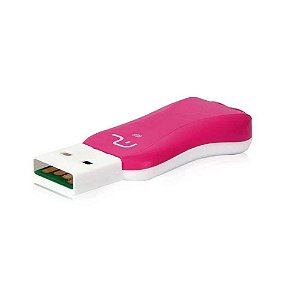 Pen Drive 8Gb Multilaser Titan Colors USB2.0 - Rosa