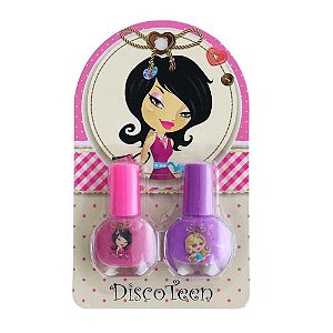 Kit Infantil Com 2 Esmaltes Discoteen - HB94736