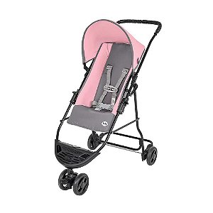 Carrinho de Passeio Tutty Baby Yano P/ Bebês Até 15Kg Rosa