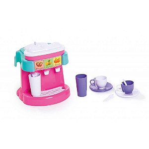 Brinquedo Maquina de Café e Suco Tateti Ref.356 - Rosa/Verde