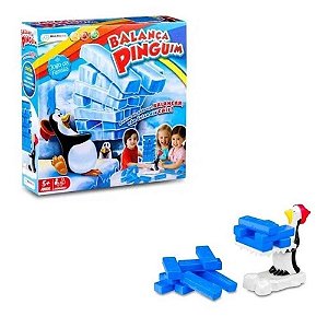 Brinquedo Jogo Balança Pinguim Multikids - BR1289