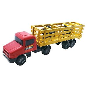 Brinquedo Strada Trucks Silmar Ref.6040 - Cabine Vermelha