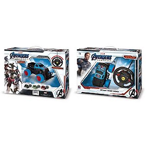 Brinquedo Off-Road Capitão América C/ Controle Mimo Ref.3302