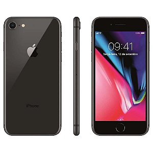 SEMINOVO Iphone 8 64GB Preto - Excelente