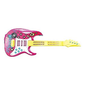 Brinquedo Guitarra Elétrica C/ Luz e Som Toyng Ref.42294