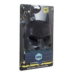 Brinquedo Kit Máscara e Capa do Batman Rosita Ref.9521
