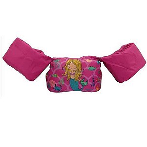 Boia de Vestir Infantil KaBaby Sereia Rosa - Ref.25101S