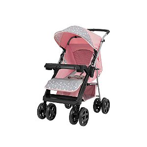 Carrinho Berço Tutty Baby Joy Ref.10.003.004 - Rosa