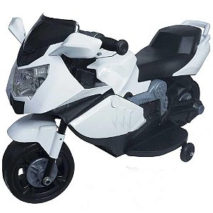 Mini Moto Elétrica Infantil Importway BW044BR - Branco