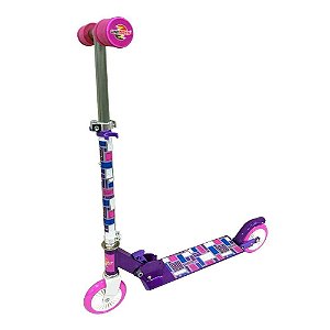 Patinete Infantil Super Rodas Unitoys YX-S07 Roxo