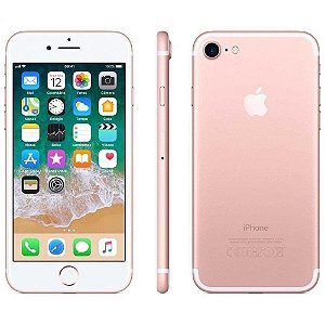 SEMINOVO Iphone 7 32GB Ouro Rosé - BOM