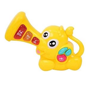 Brinquedo Musical Teclas Divertidas BBR Toys R2917 - Amarelo