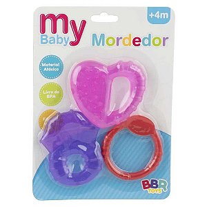 Mordedor My Baby BBR Toys AM0618 - Menina