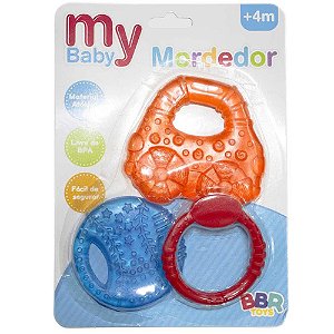 Mordedor My Baby BBR Toys AM0618 - Menino