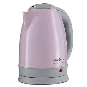 Chaleira Elétrica Britânia 1,8L BCH03RS Rosa 220V