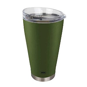 Copo Térmico Para Cerveja 700ml Mor Ref.8048 Verde