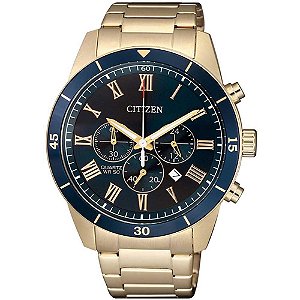 Relógio Masculino Citizen Cronógrafo TZ31507A - Dourado