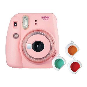 Câmera Instantânea Fujifilm Instax Mini 9 - Rosa Chiclete