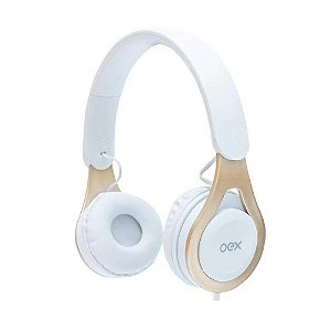 Headset Oex Drop Com Microfone P2 HS210 - Branco