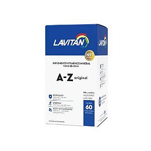 Suplemento Vitamínico Mineral Lavitan A-Z Original Zinco