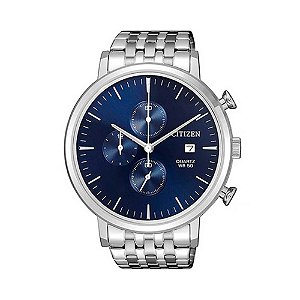 Relógio Masculino Citizen Analogico TZ20751F - Prata