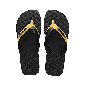 Chinelo Havaianas Dual FC Preto - 43/44