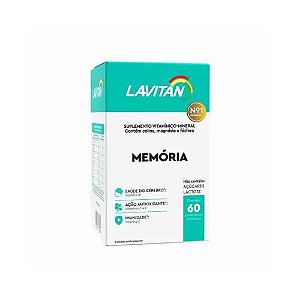 Suplemento Vitamínico Mineral Lavitan Memória - 60 Comprimidos