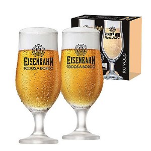 Conjunto 2 Taças P/ Cerveja 330ml Eisenbahn Ruvolo 27007401