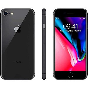 SEMINOVO Apple iPhone 8 64GB Preto - Muito Bom