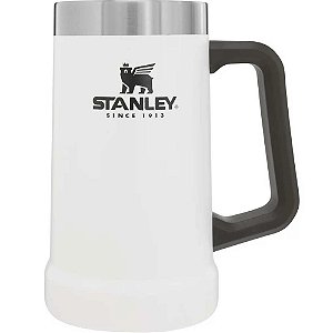 Caneca Térmica P/ Cerveja Stanley 710ml - Branco