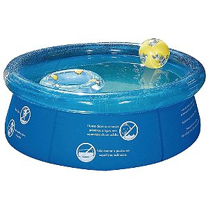 Piscina Redonda Mor Splash Fun 1000L - 1048 - Azul