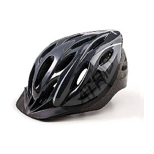 Capacete Atrio MTB 2.0 com Led M 54-58cm Cinza/Preto - BI170