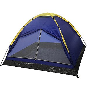 Barraca Importway Camping 4 Pessoas Azul - IWBC4P