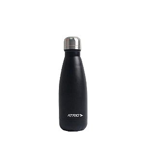 Garrafa em Aço Inox Atrio Office 500ml ES319 - Preto