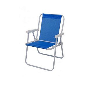 Cadeira de Praia MOR Alta Sannet Azul - Ref.2283