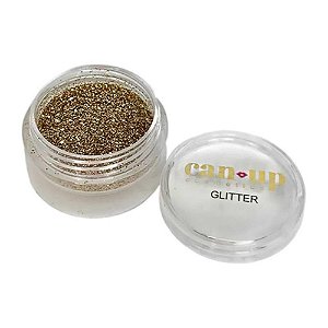 Glitter Maquiagem Can-Up - Ouro Claro