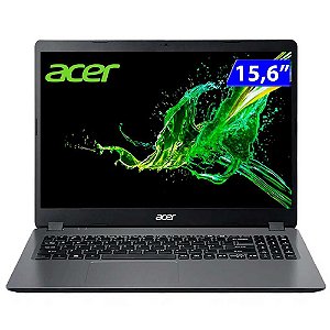 Notebook Acer 256GB SSD 4GB RAM Core i3 A315-56-3478 Cinza