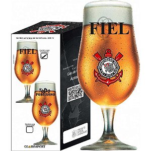 Taça P/ Cerveja Munique 380ml Globimport - Corinthians Fiel